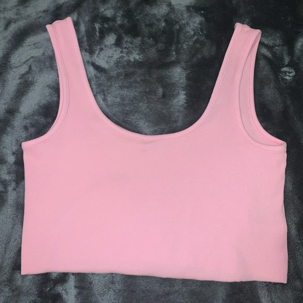 Cropped muscle-shirt
